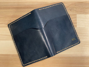 Maverick | Passport Holder in Ocean Blue